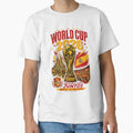 Spain 2026 Football Trophy Vintage Poster by Arabic Ink Studio