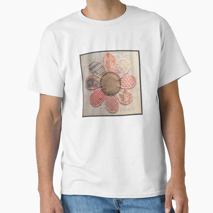 Excerpt from 3 Flowers #1-Pink Flower by ErinBrieArt