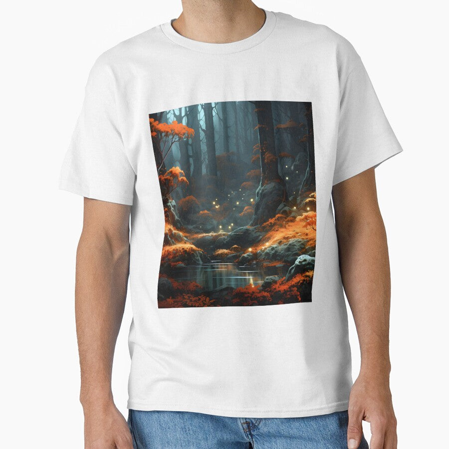 Dystopian Autumn: Sci-Fi Whispers in the Enigmatic Forest by GreenInkXpress