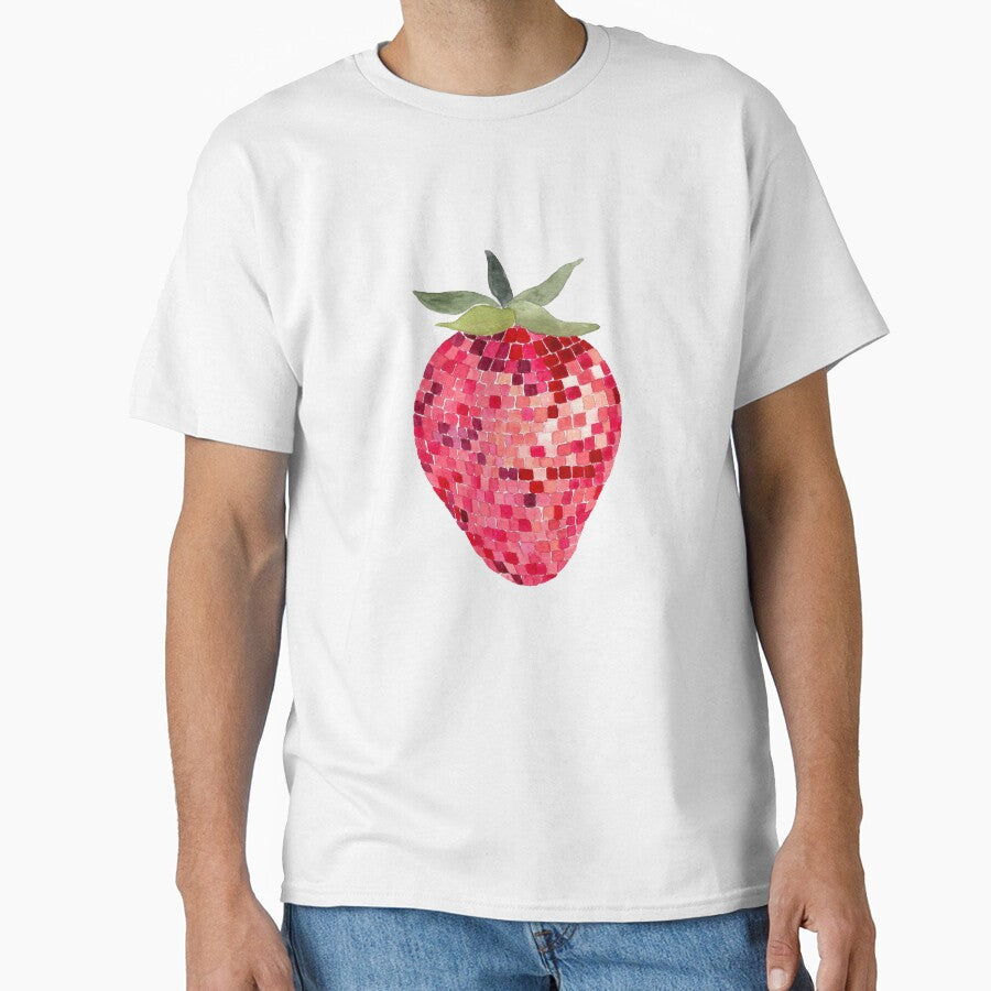 Disco Ball Strawberry by papierquarell