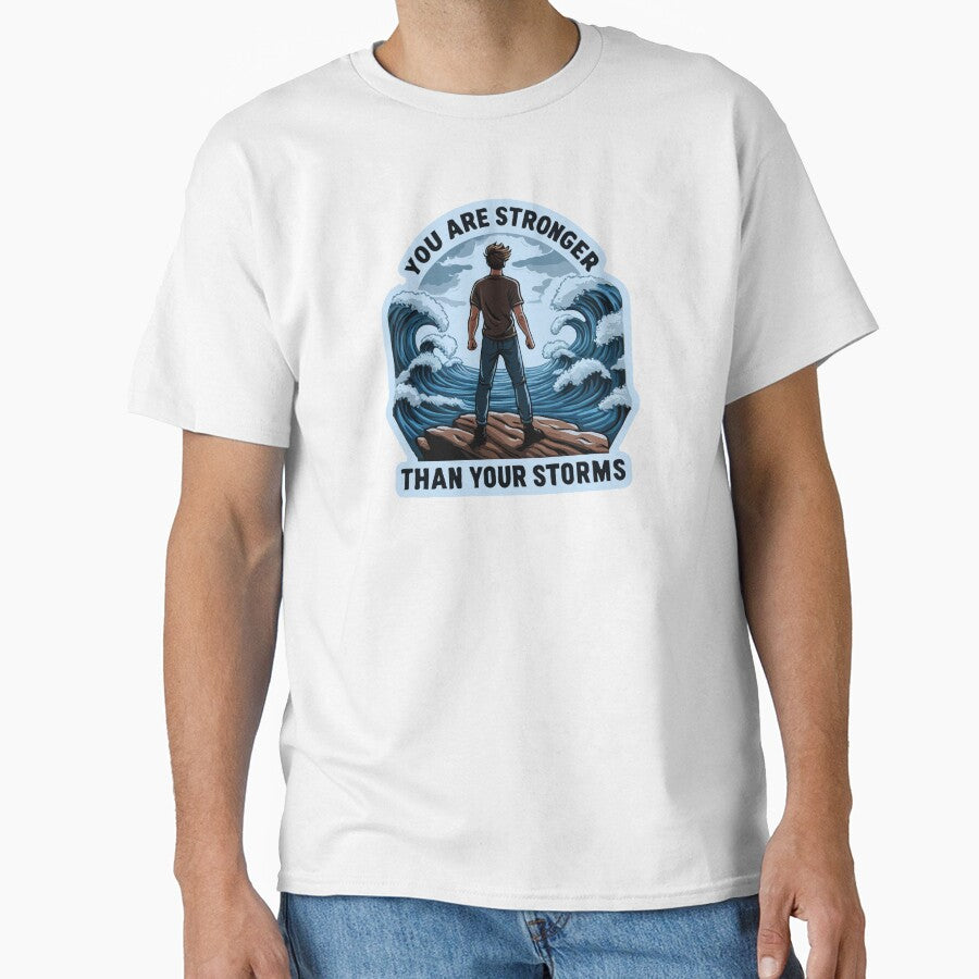 You Are Stronger Than Your Storms - mental health affirmation by digilabs