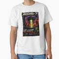 AEGIS-7 Alien Invasion Sci-Fi Dystopian Poster Style T-Shirt by TheClockOutClub