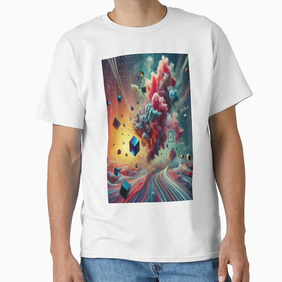 Cosmic Fragments: The Digital Awakening by AbstractAnom