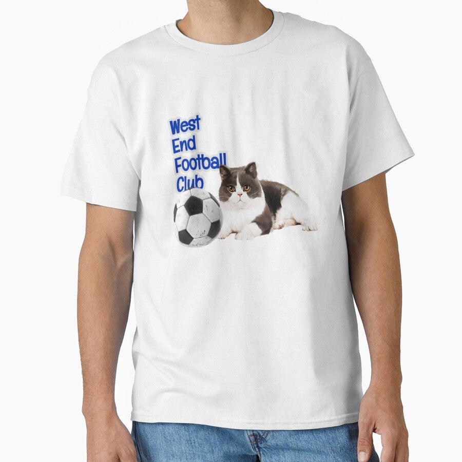 West End Football Club fat cat design by West End FC