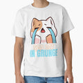Sad Cat in Grunge by GeminiDaydreamer