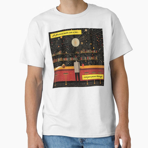 A Neutrino Walks Into A Bar Physics Joke by WheresMyMojo