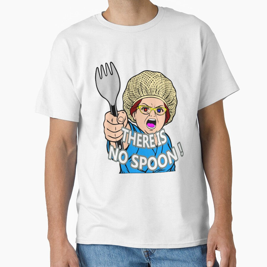 No Spoon Matrix Lunch Lady (no matrix code) by ChR-oman