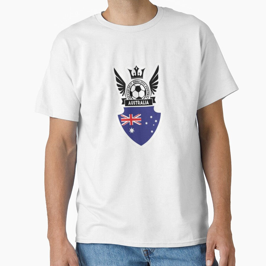 We Can Do It" Australia Football Sticker by Bulk order available