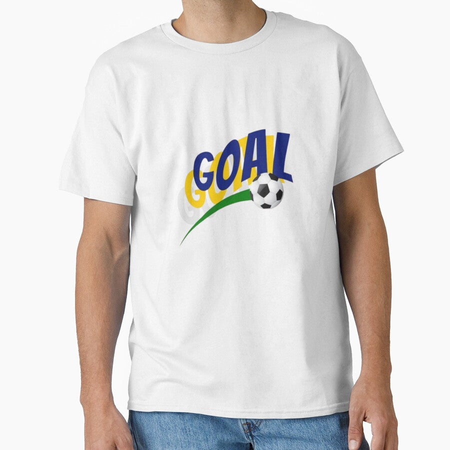 Dynamic "GOAL" Typography with Soccer Ball Illustration by Bulk order available
