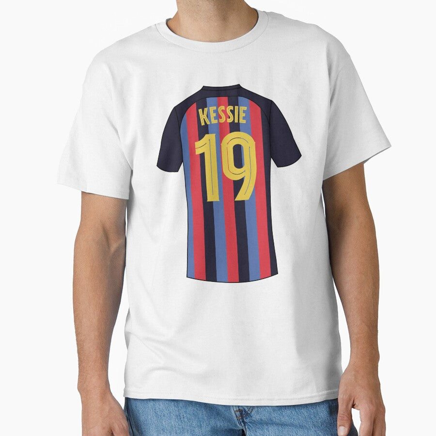 Franck Kessie Barcelona football jersey number 19 by Justtrendytees