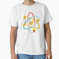Fun scientific design: Atom   with a meme face by StyleFused
