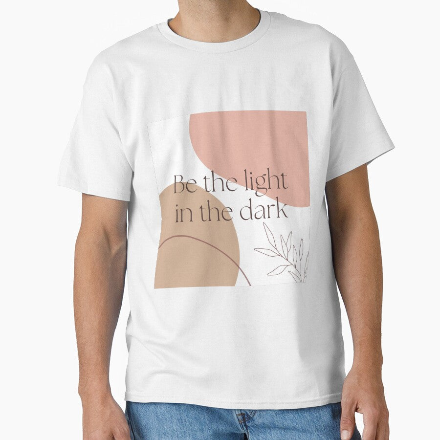 Be the light in the dark - minimalist art by Toulouseylous