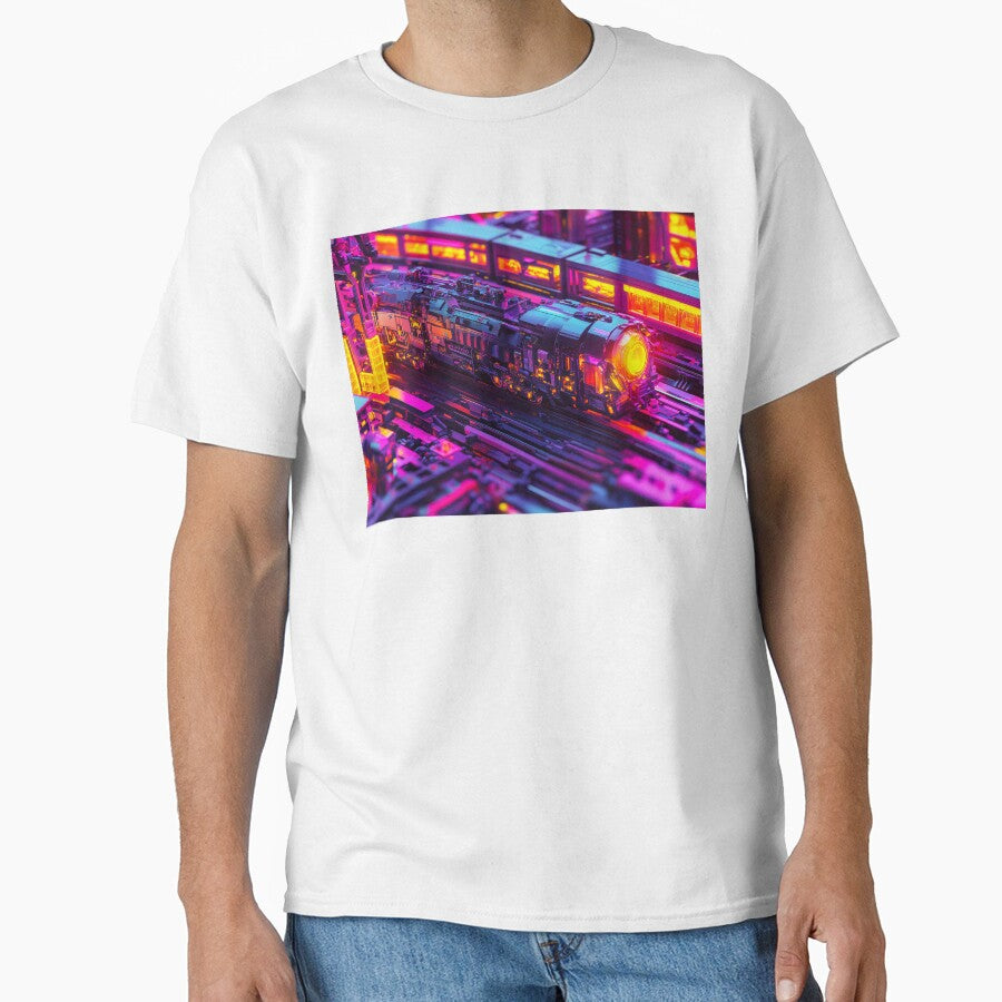 Cyberpunk Express – Neon-Fueled Future Train by SteadyRolling