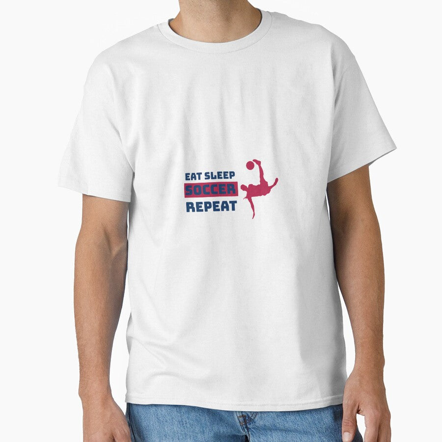 Eat Sleep Soccer Repeat by FigTreeFactory