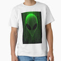 Binary Alien – Matrix Code Head by OrbitTrend