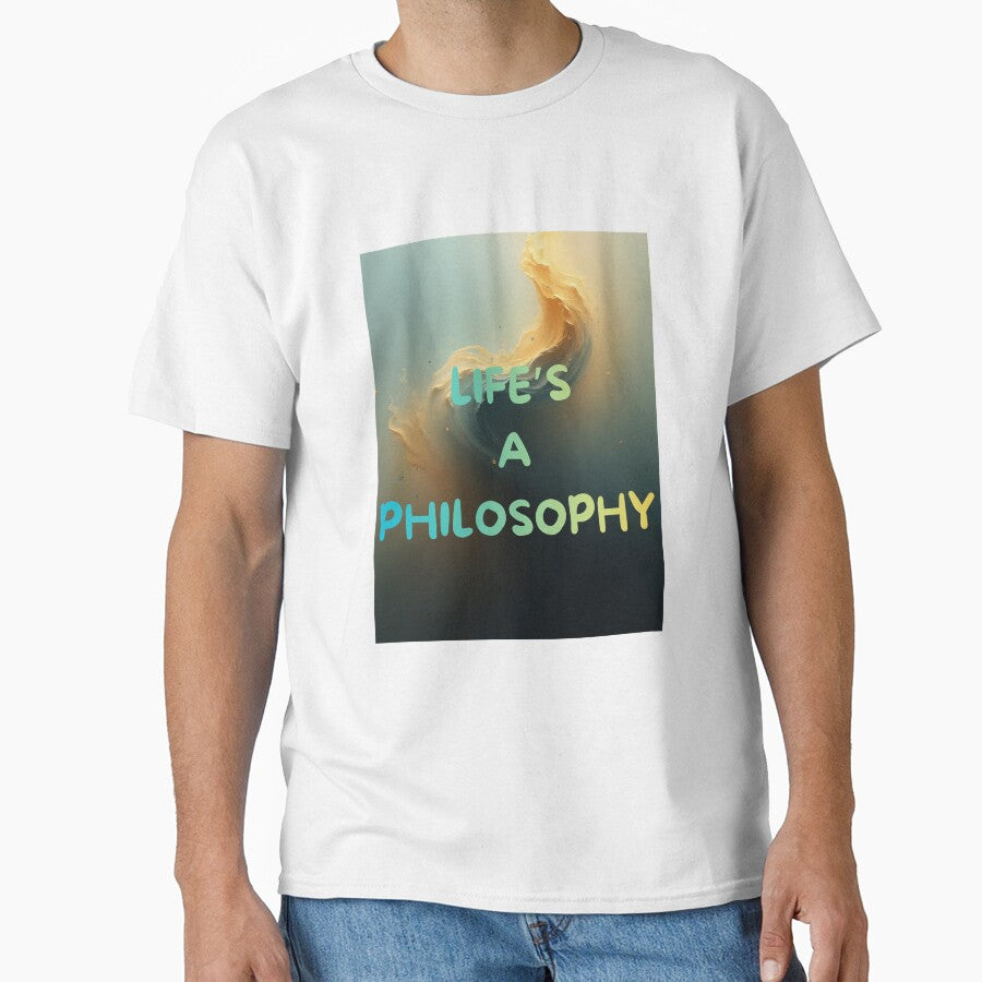 Life's a Philosophy Minimalist T-Shirt by axiksa10