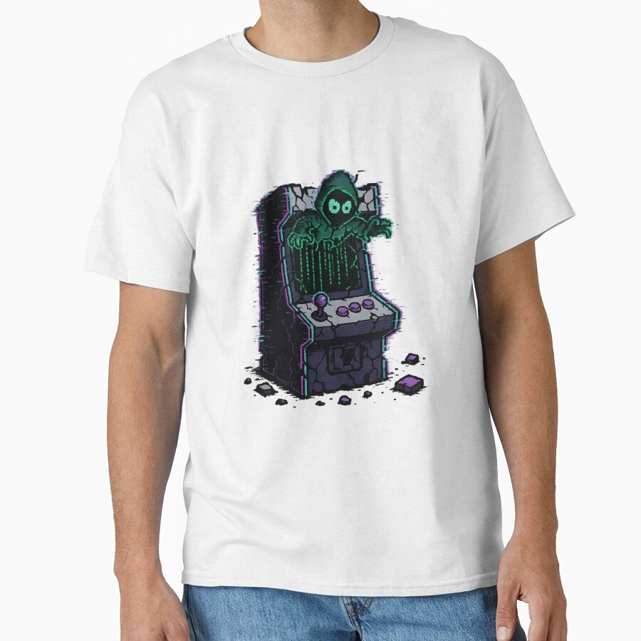 Glitched Ghost Arcade Machine by MysticArtisan
