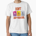 DONT PANIC, KEEP YOUR COOL - Positive, motivational, funny quotes written by chemical elements by VugArtShop