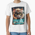 Schrödinger Is Dead: The First Certainty of Quantum Physics. Funny Scientist Cat Art by ToxicInkArt