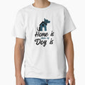 Dog Lover Shirt – Home Is Where My Dog Is by GenesixDesign