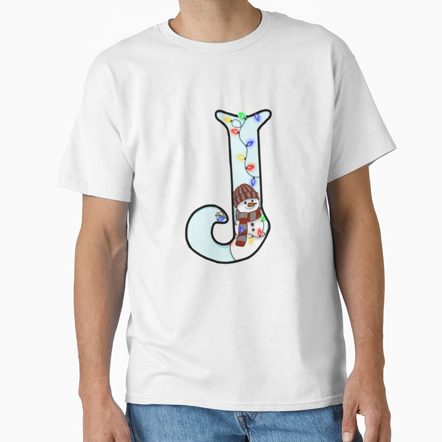 Holiday themed letter J by Artistkhg
