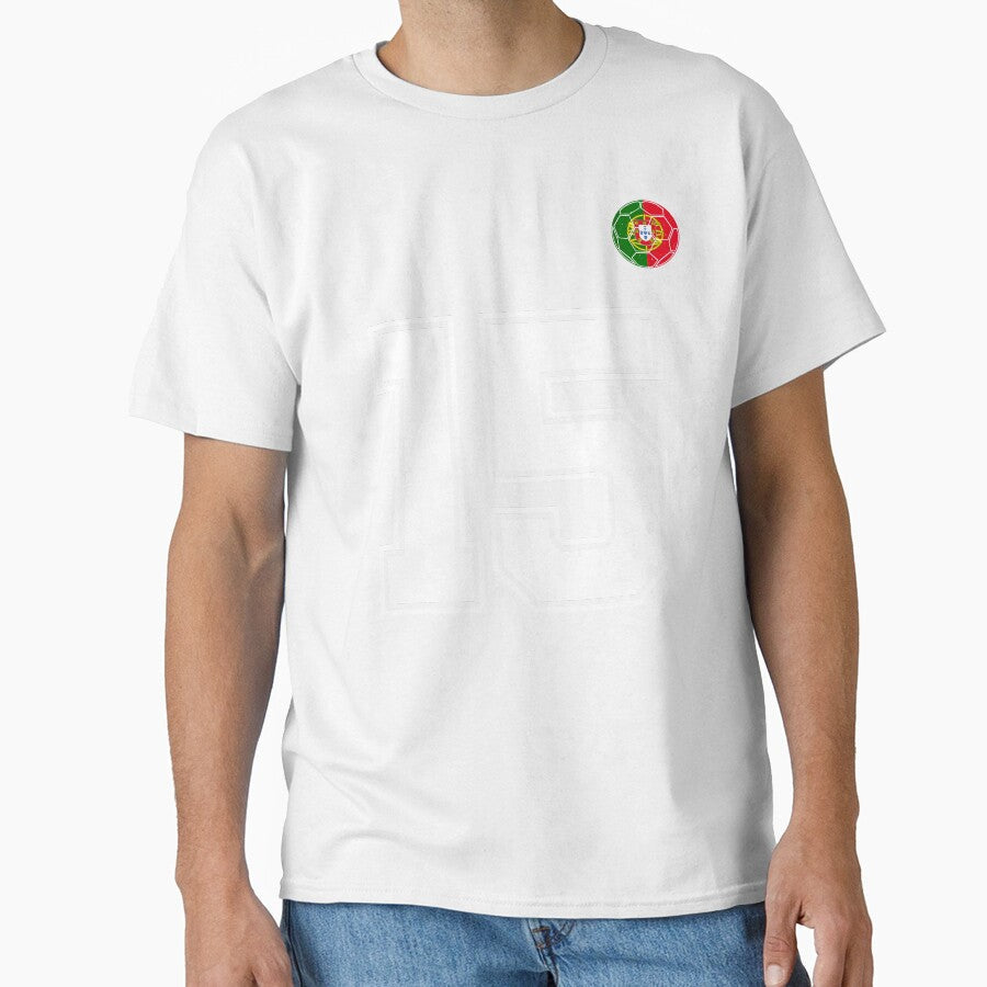 Portugal Soccer Number 15 Vintage Sports Fan by OliviaHayesArt