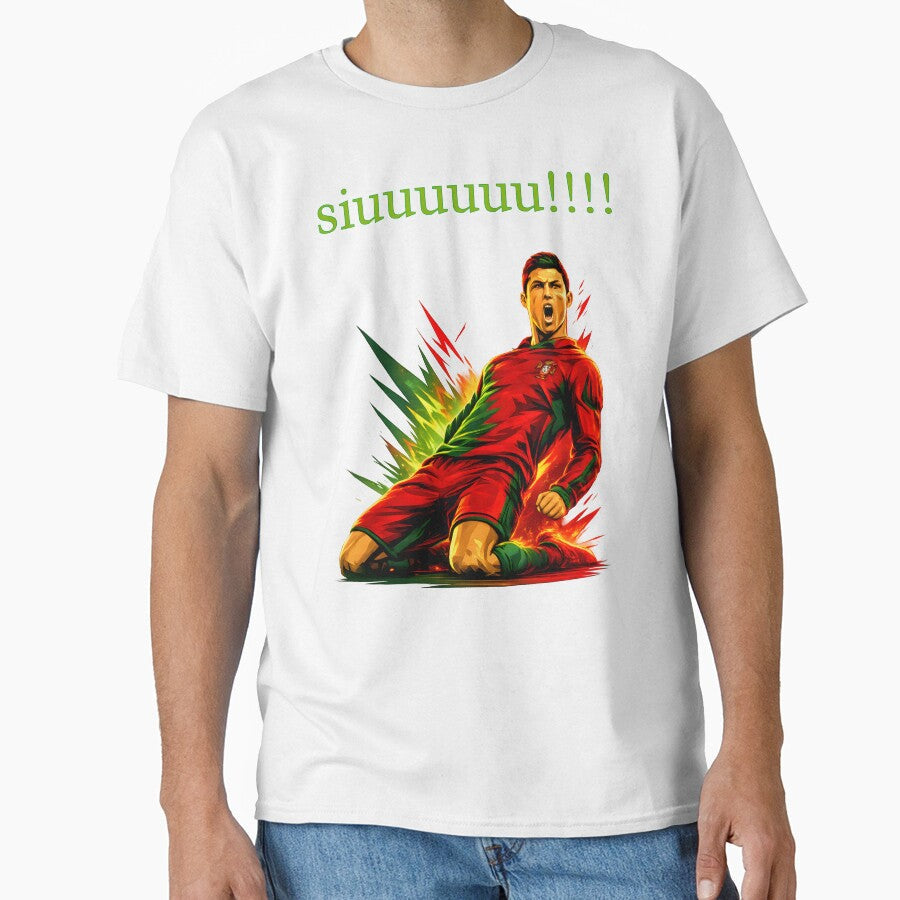 Portugal Football Legend Cristiano Ronaldo Art Print | Portuguese Soccer Artwork | CR7 Inspired Poster by 3ac-Arts