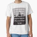 Inspirational motivational affirmation quote on grey forest backdrop, The heights by great men reached and kept by Artonmytee