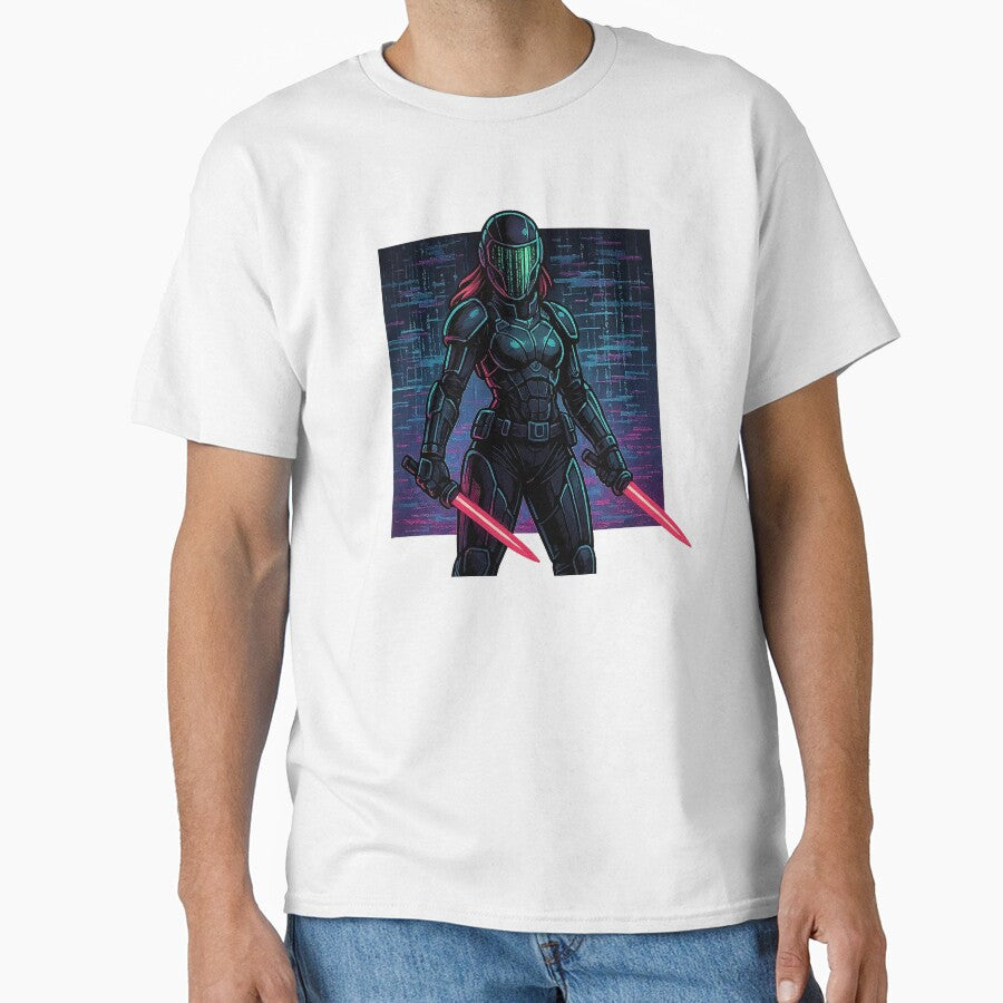 Huntrix – Cyberpunk Hunter Heroine by ravinduyas