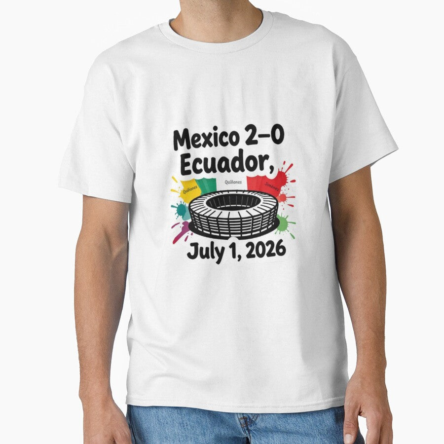 Mexico Historic Victory – 2–0 vs Ecuador (2026) by GraffiCity
