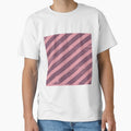 Grunge pink texture and pink stripes pattern by smARTwork