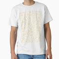 BOHO BOXY MODERN FLOWER PATTERN NEUTRAL BEIGE CREAM by blomastudios
