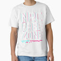 NPC Free Zone – Glitch Typography Cyberpunk by Rebel Animal