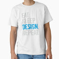 Graphic Designer Funny Eat Sleep Design Repeat Graphic Designer by alenaz