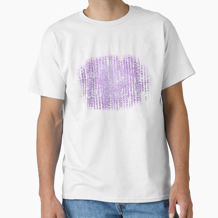 Matrix Code Purple Cyber Security Geek by Jolly-Yosei