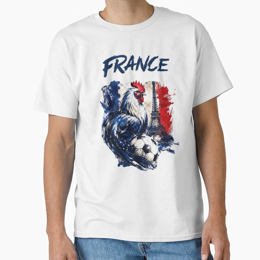 France Football Legacy – Rooster Power French Soccer Fan Design by SzymonC000zyArt