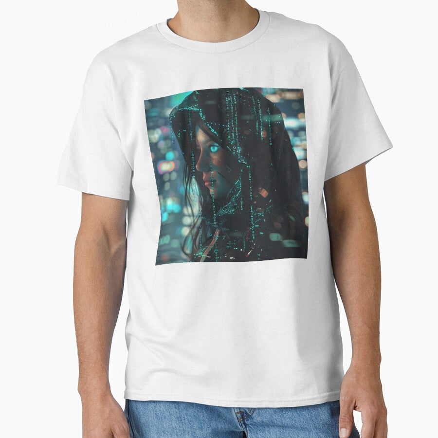 Digital Ghost in a Luminous Hood by ArteMinds