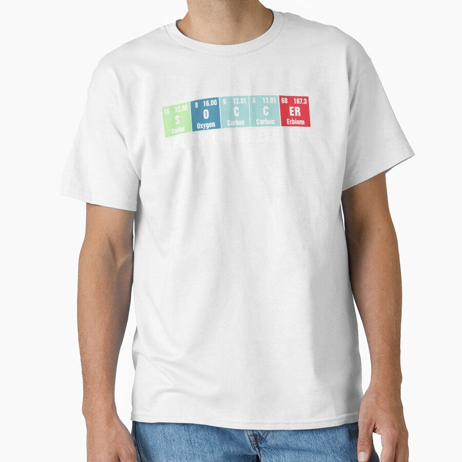 Soccer The Essential Element Periodic Table by Sinful Charm