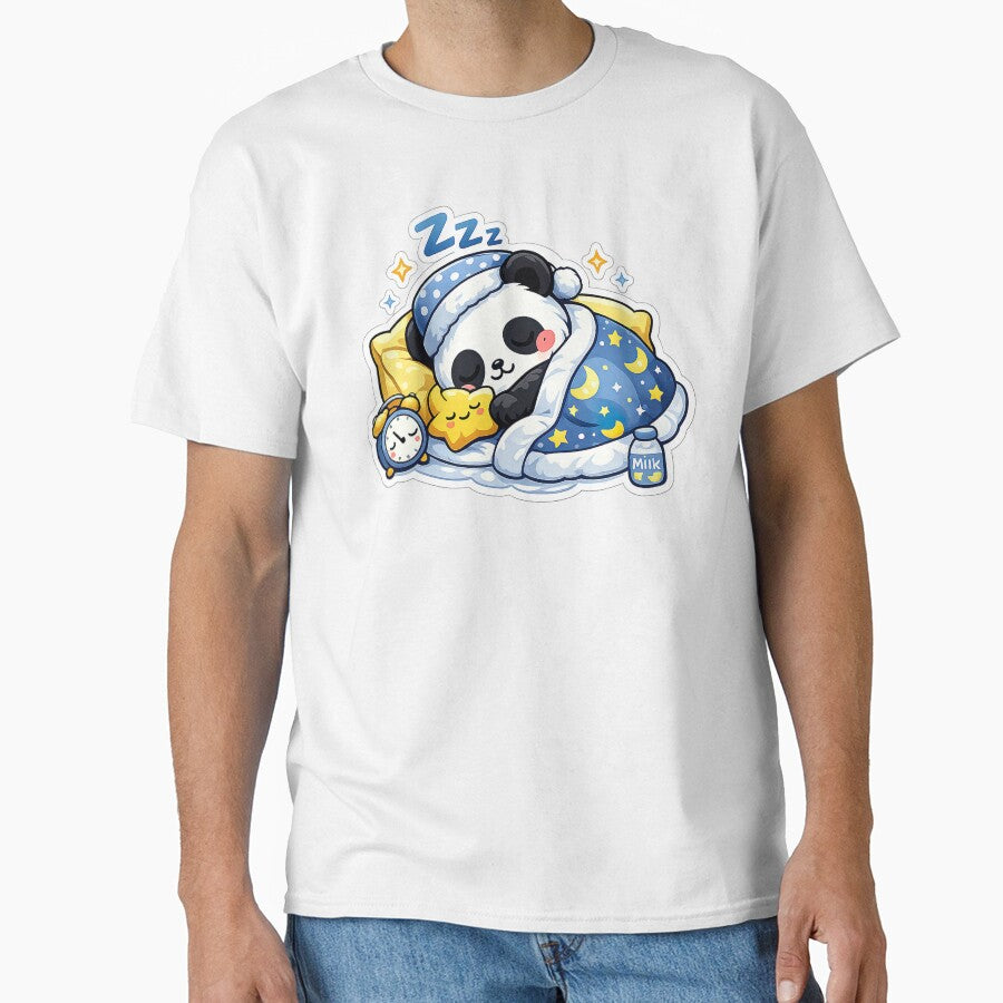 Cute Kawaii Panda, Cute Kawaii Sleeping Panda by graphic-genie