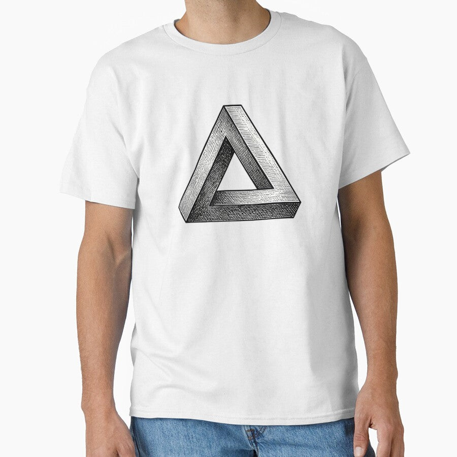 Impossible Penrose Triangle Optical Illusion by anas006