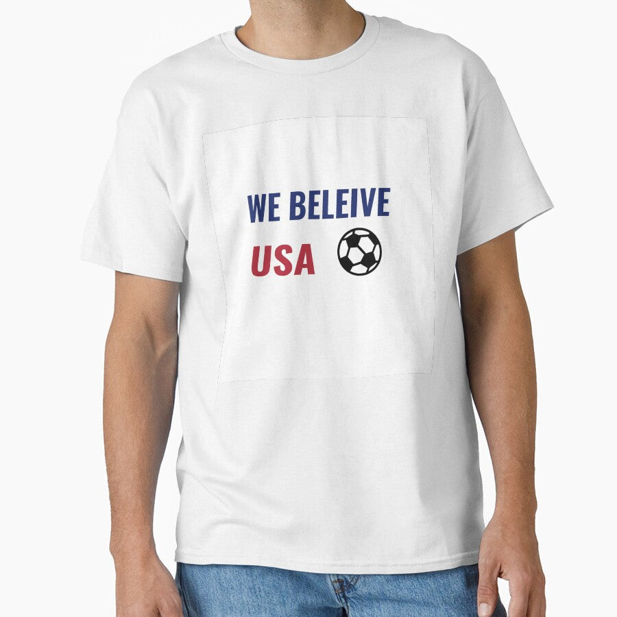 WE BELIEVE USA Shirt – World Cup Playoff Tee | Uncle Jichuan by Uncle-Jichuan