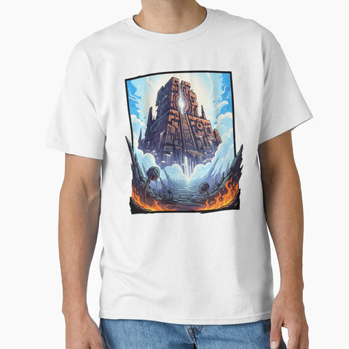 Ancient Mystic Tower Gateway to a Lost Realm by Dzblack