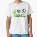 Brazil-Inspired Graphic Tee for Everyday Style by Colorful Designs