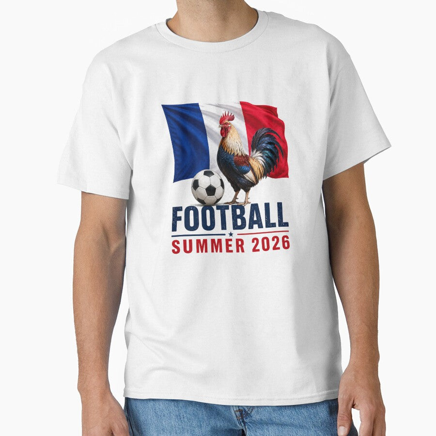 France Football Summer 2026 Rooster Fan Design by OfficeFighter