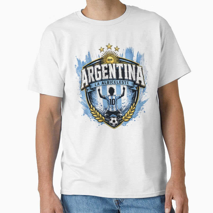 Argentina La Albiceleste Football Fan Design by EMYWAMZGLOBAL