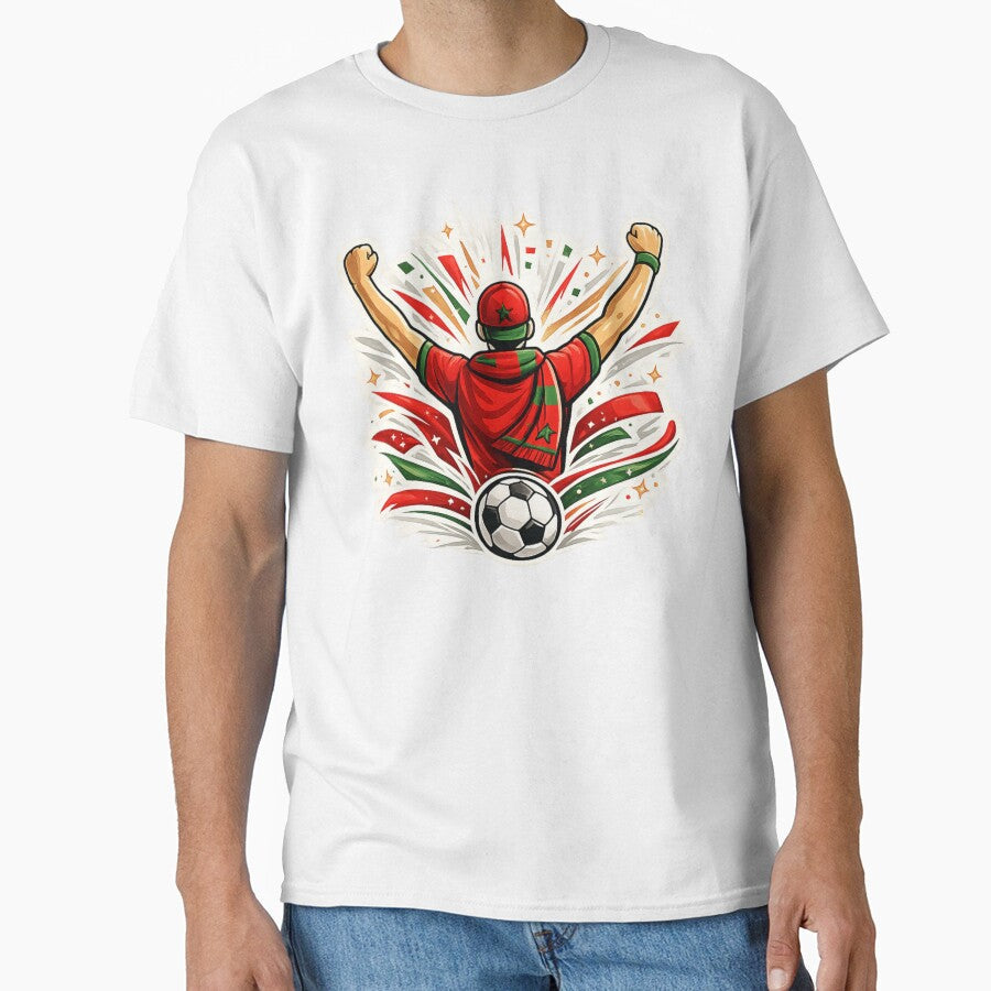Morocco Football Fan Gift Supporter by Corvoria
