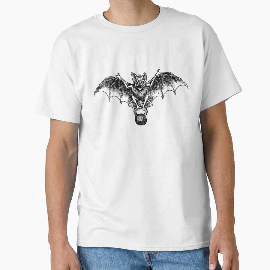 Gym Goth Bat (Black BG) by byebyesally