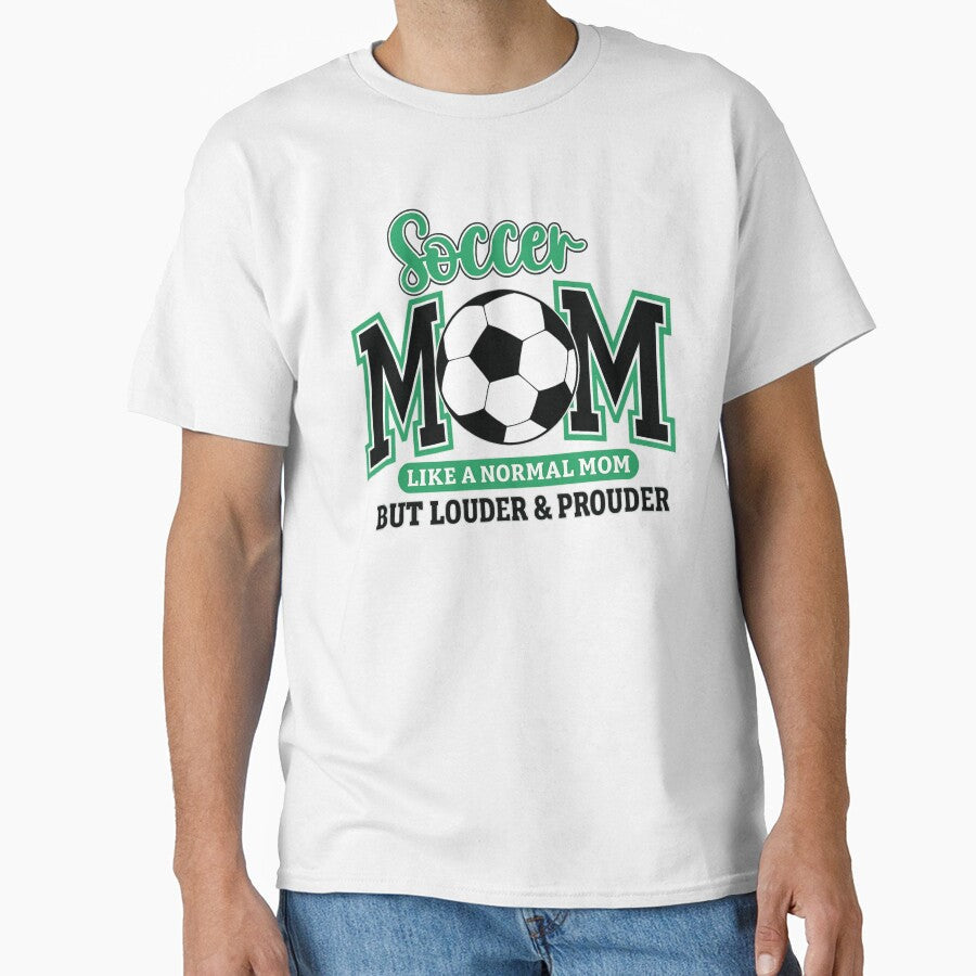 Soccer Mom Loud and Proud Typography Design by haitrieuic96