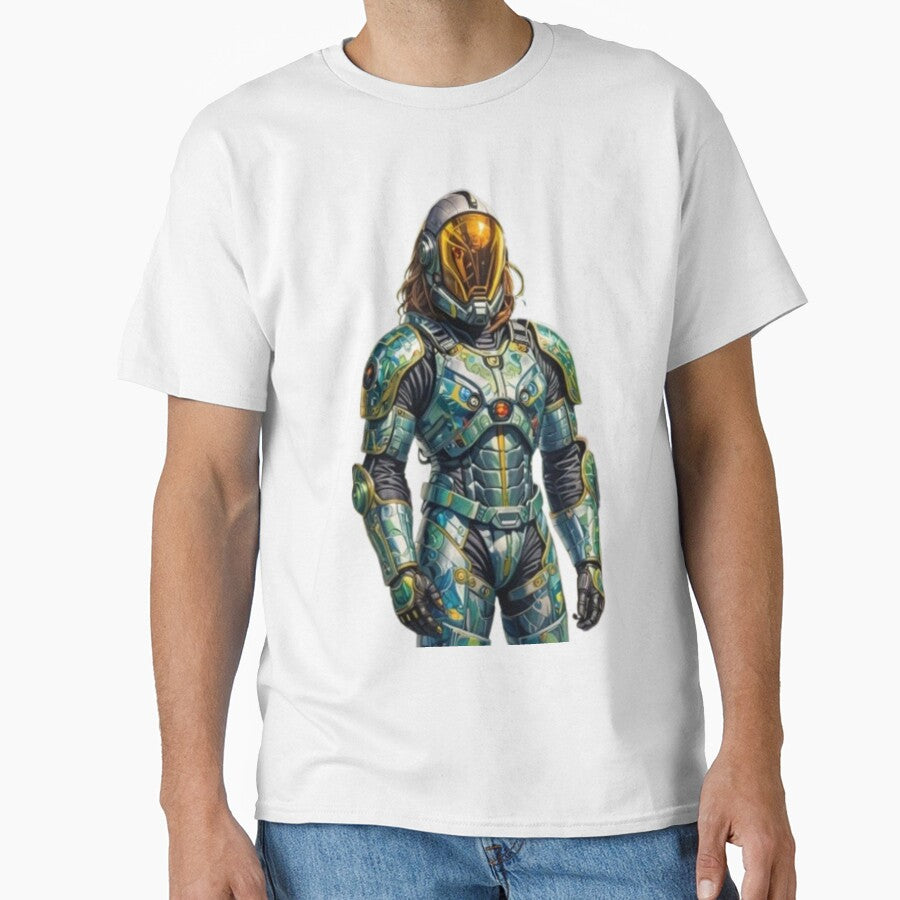 Cyberpunk Astronaut – Built to Remember by Yelter