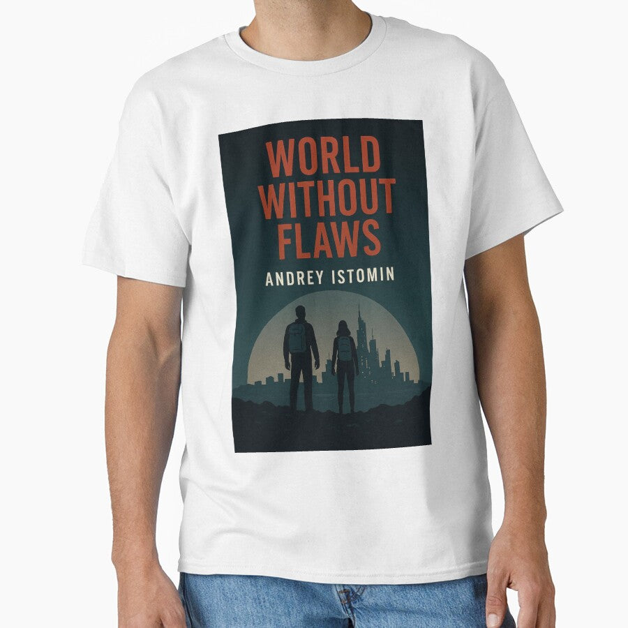 World Without Flaws Cover Design Dystopian Sci-Fi Series by Elizarfa